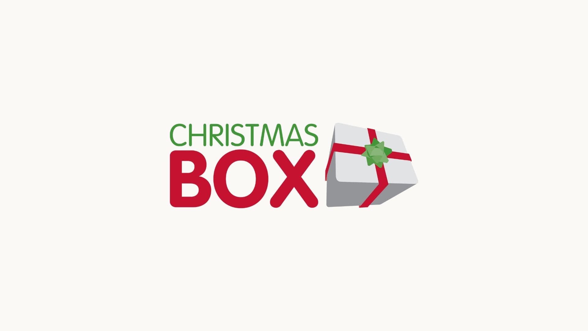 Christmas Box logo on white background