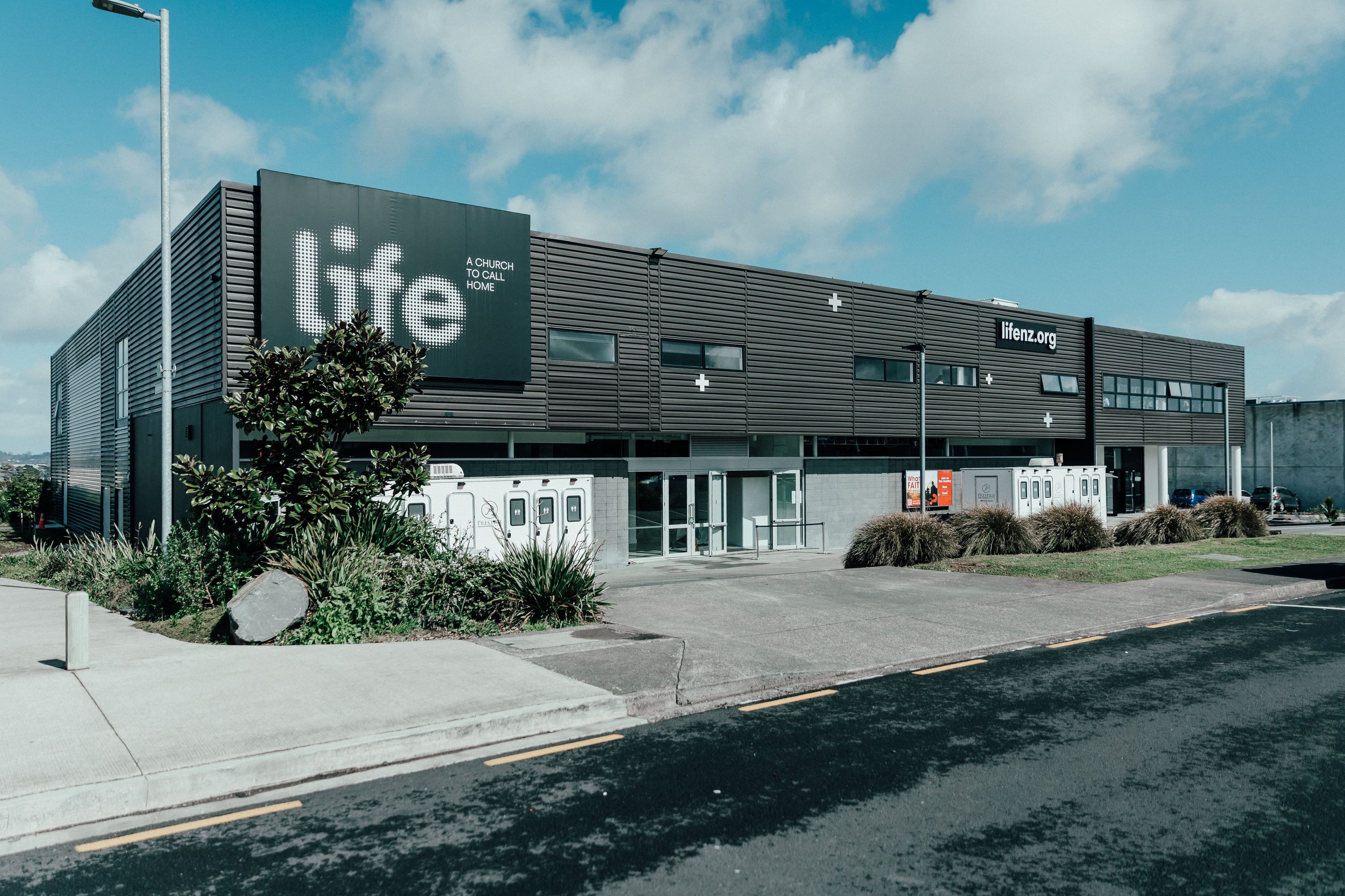 LIFE North from the street