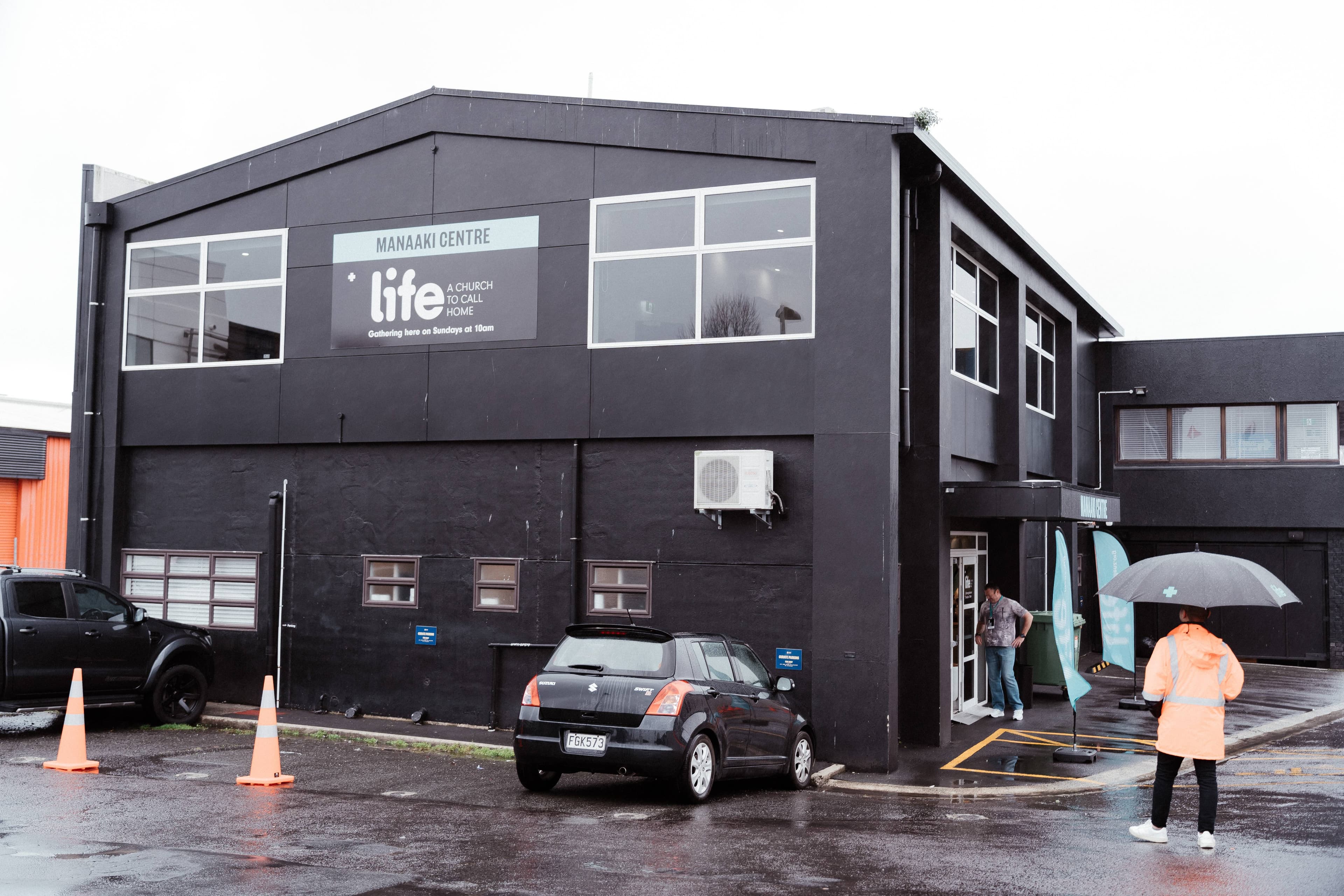 Exterior of LIFE Tauranga campus