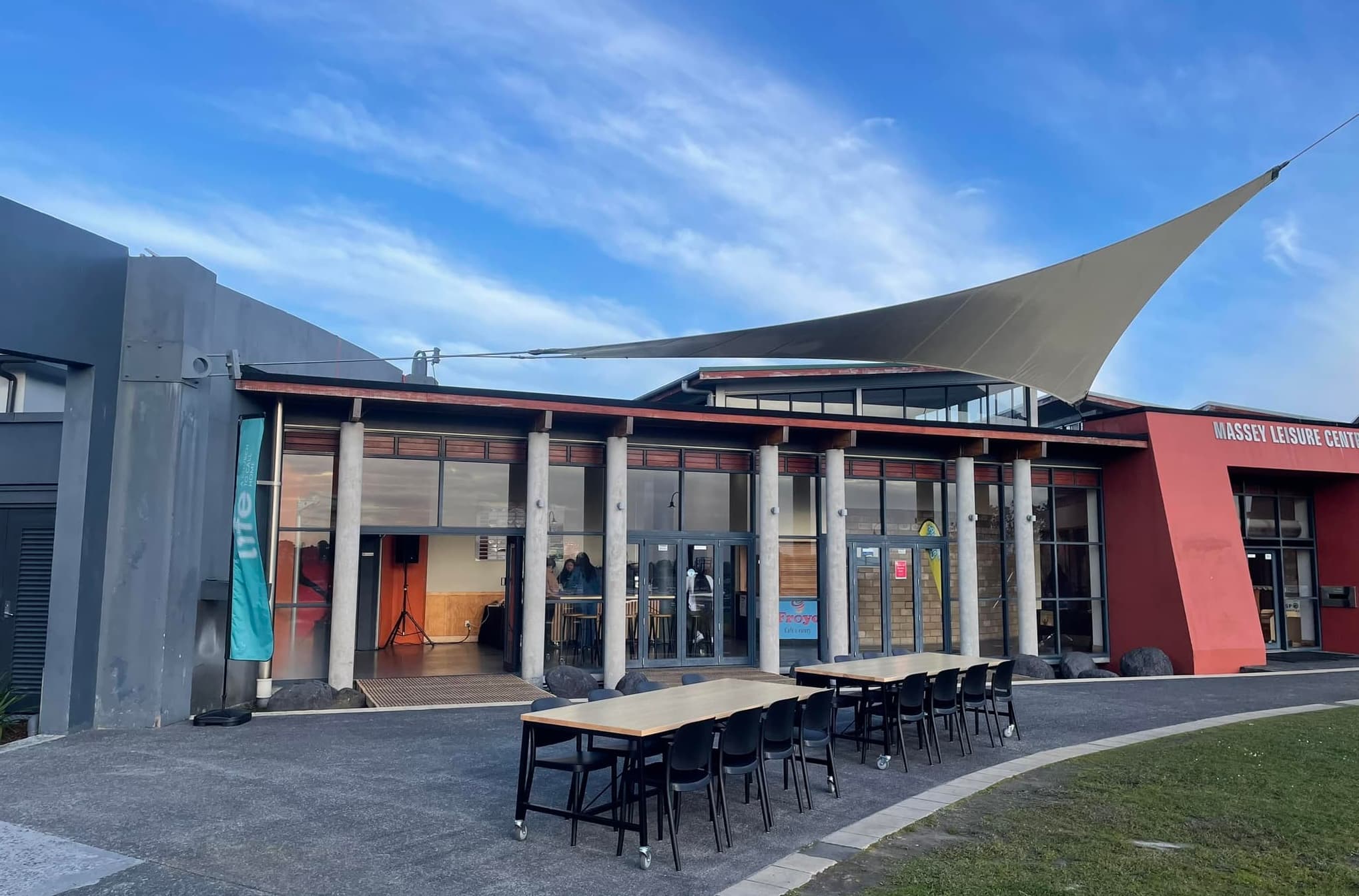 Exterior of YMCA in Westgate where LIFE West meet